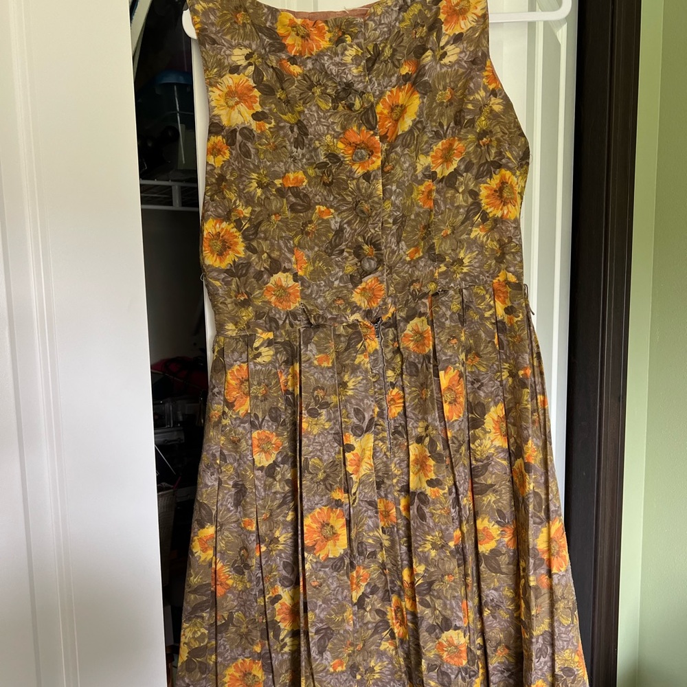 Vintage handmade floral dress